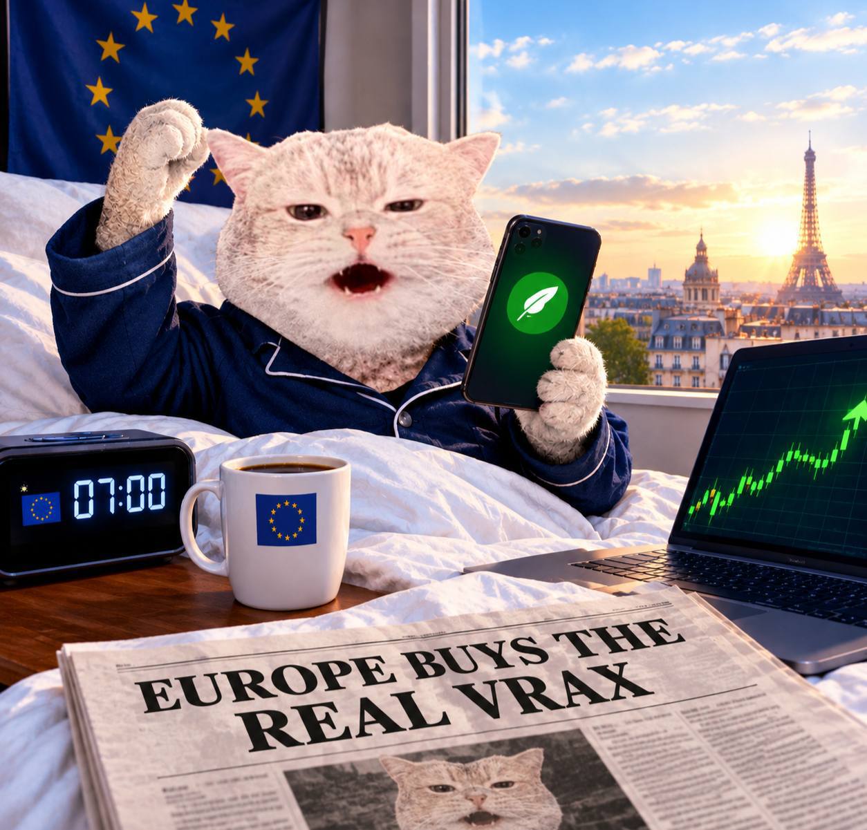 Europe buys the real VRAX